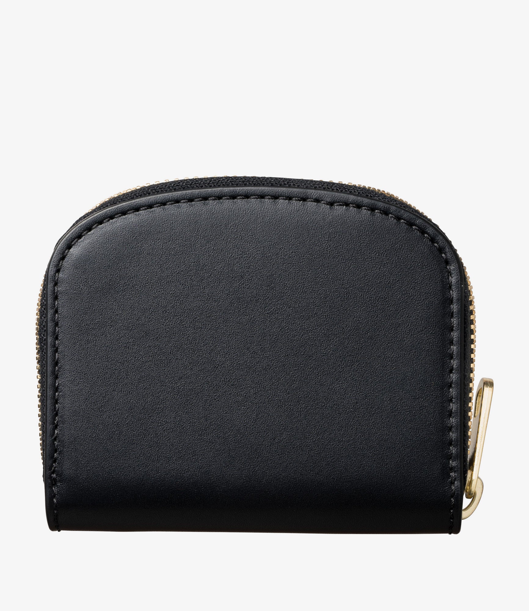 Demi-Lune Mini compact wallet | Smooth leather | A.P.C. Accessories