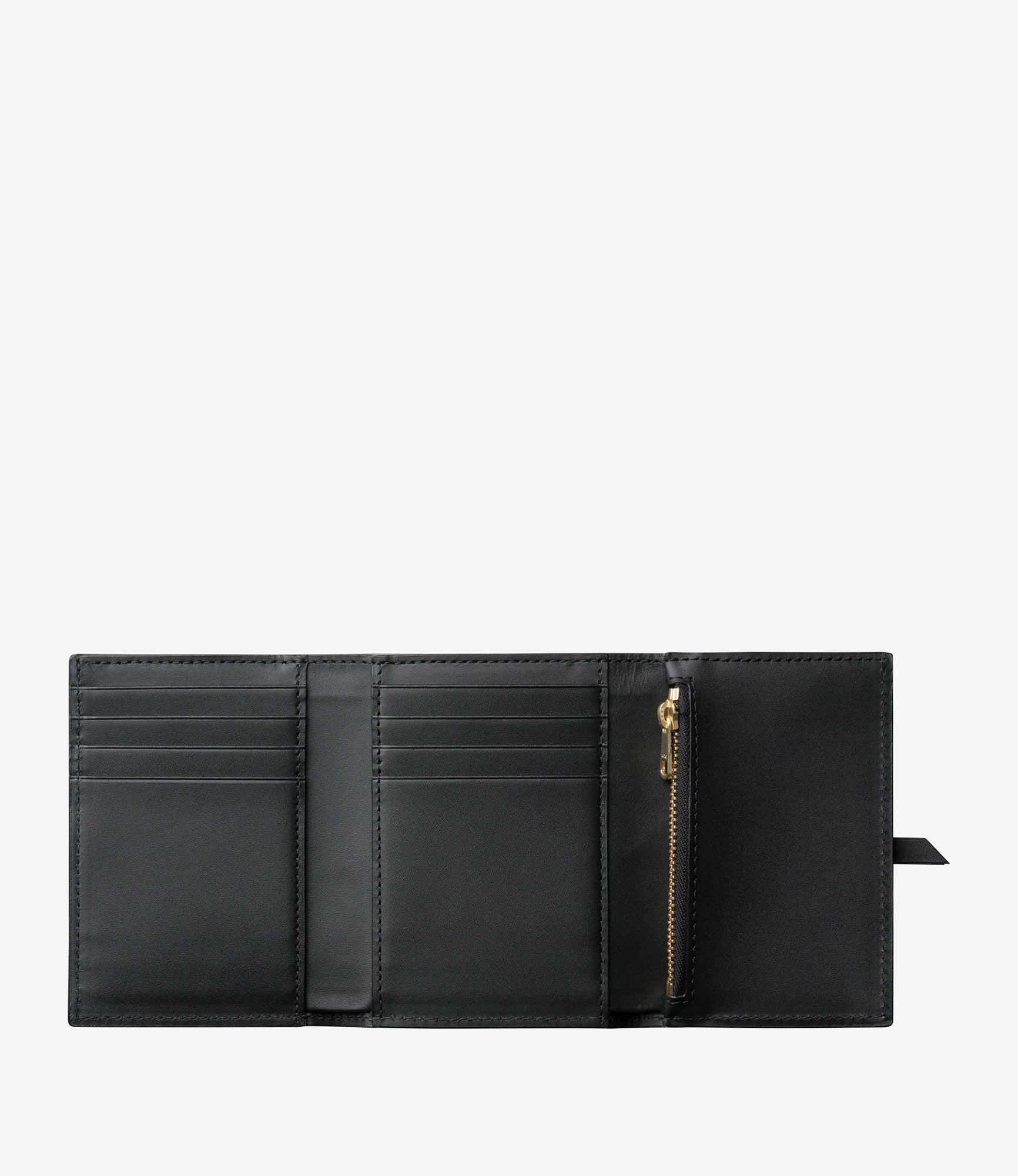 Noa Large trifold wallet | Smooth vegetable-tanned leather