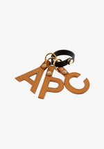 A.P.C. letters key ring