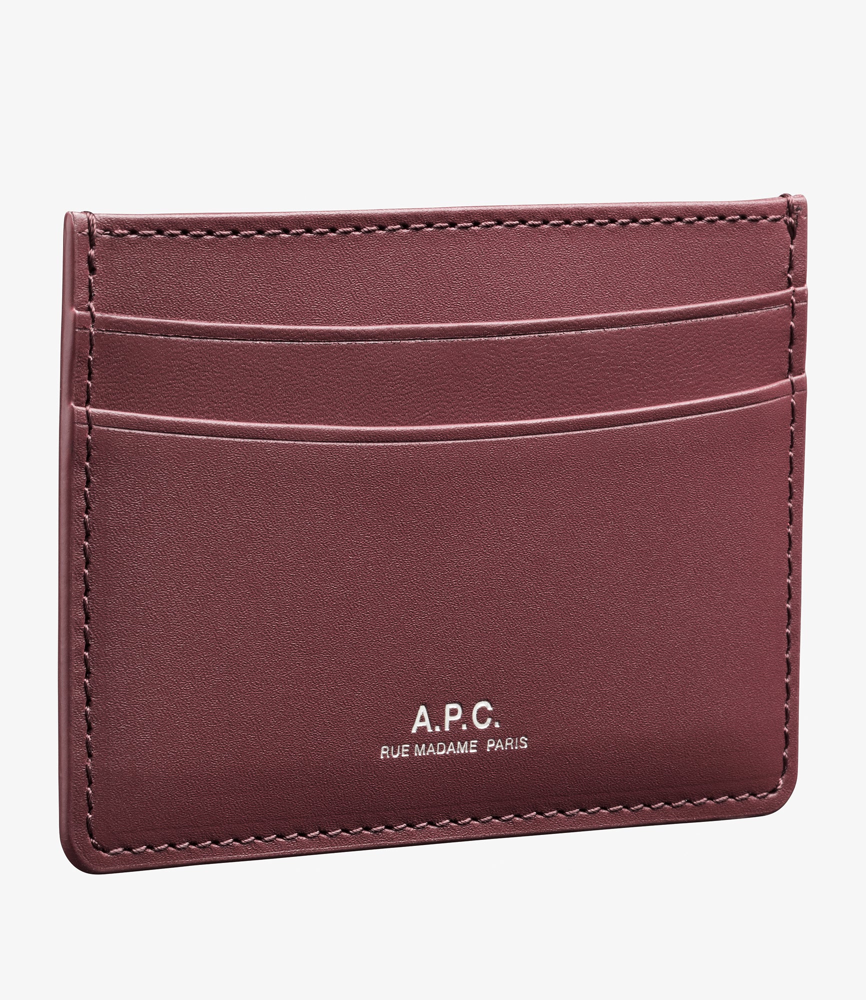 André cardholder - Smooth leather - A.P.C. accessories