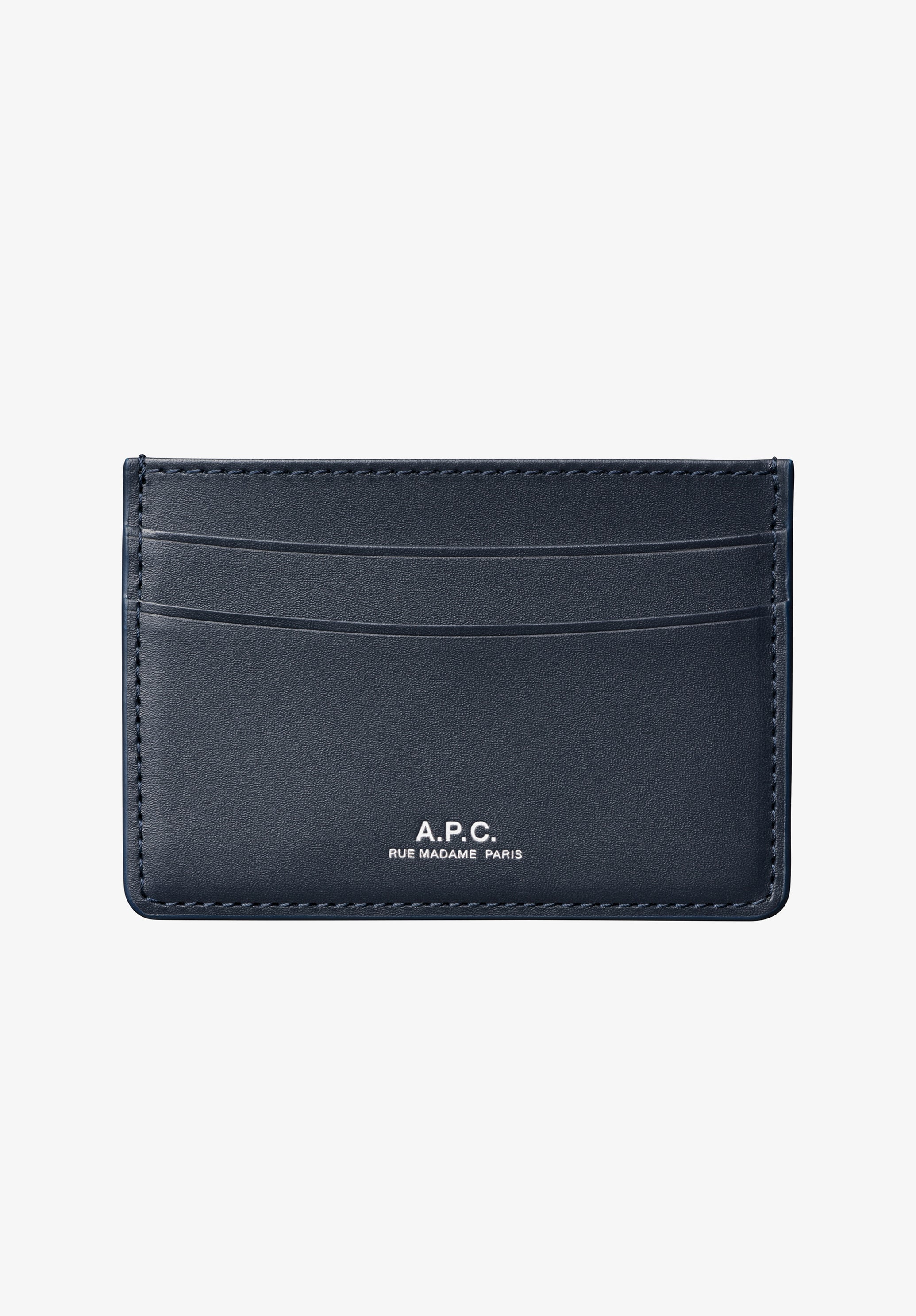 André cardholder | Cardholder in smooth cowhide leather | A.P.C.