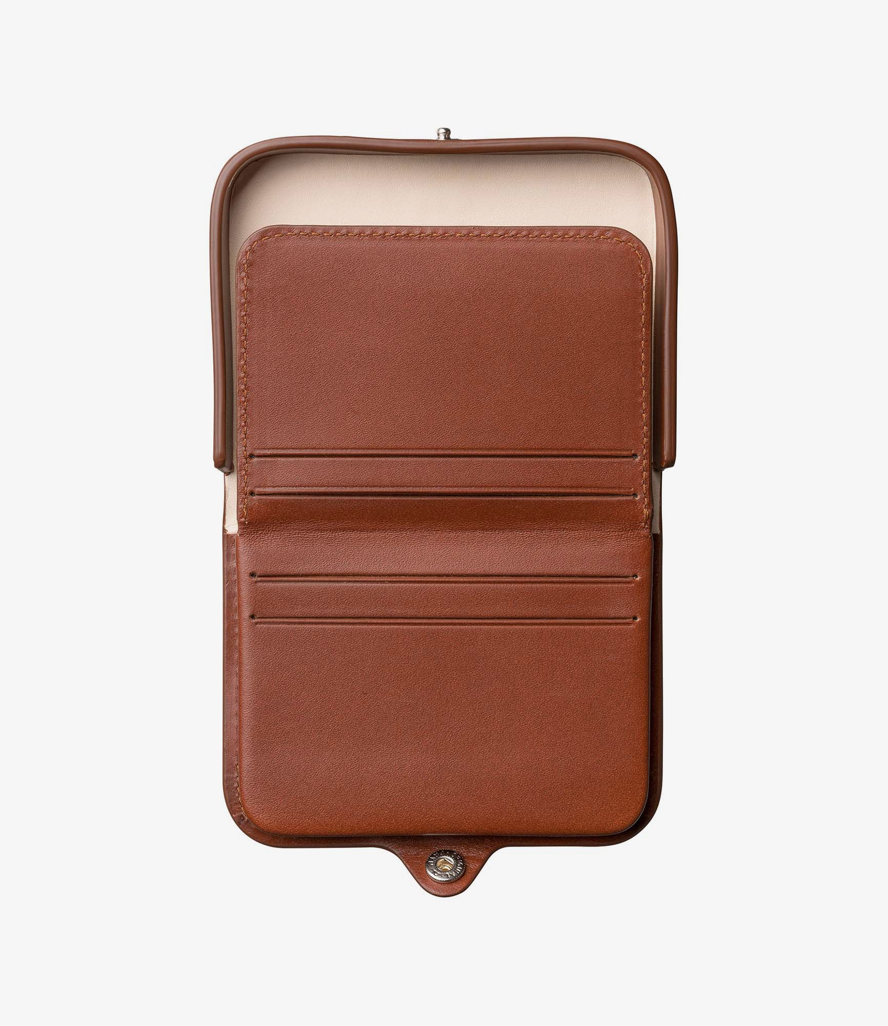 Josh coin purse | Horseshoe coin purse in smooth cowhide