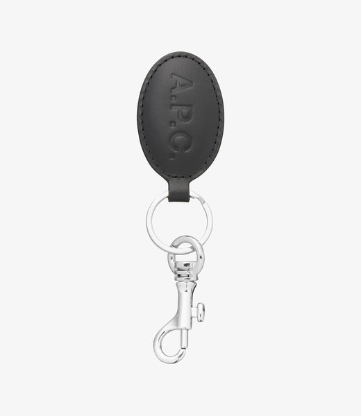 Osaka key ring | Smooth vegetable-tanned leather | A.P.C.
