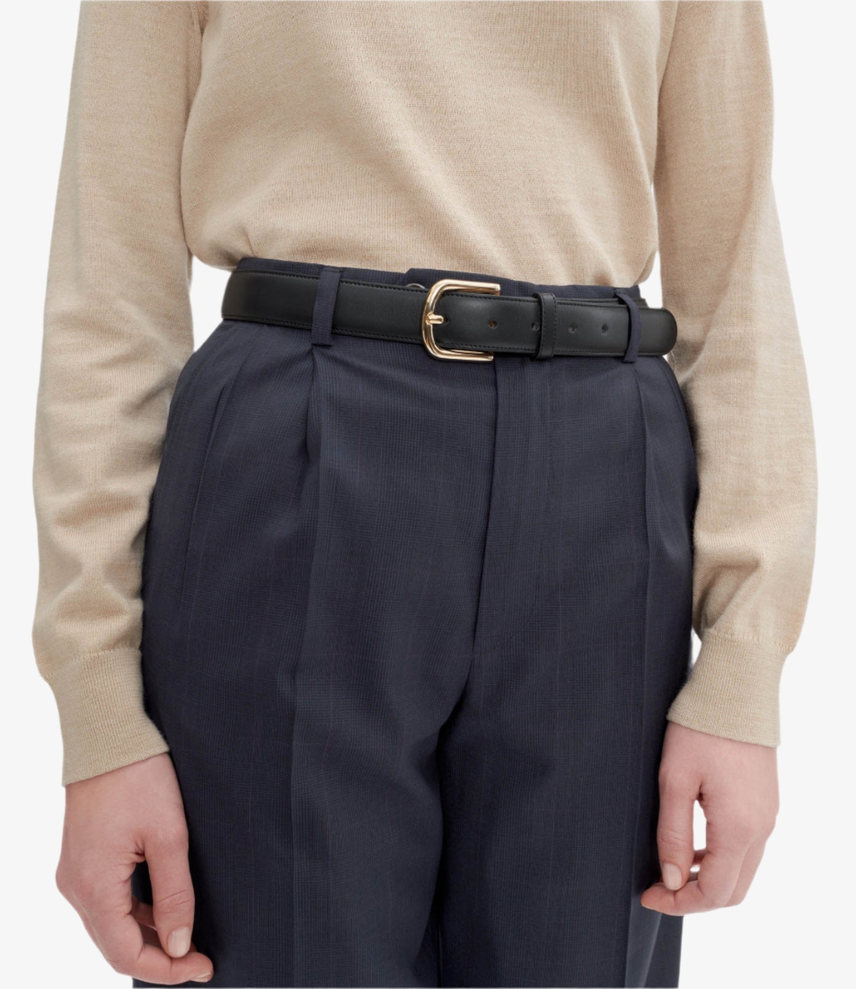 Rose belt | Smooth box leather | A.P.C. Accessories