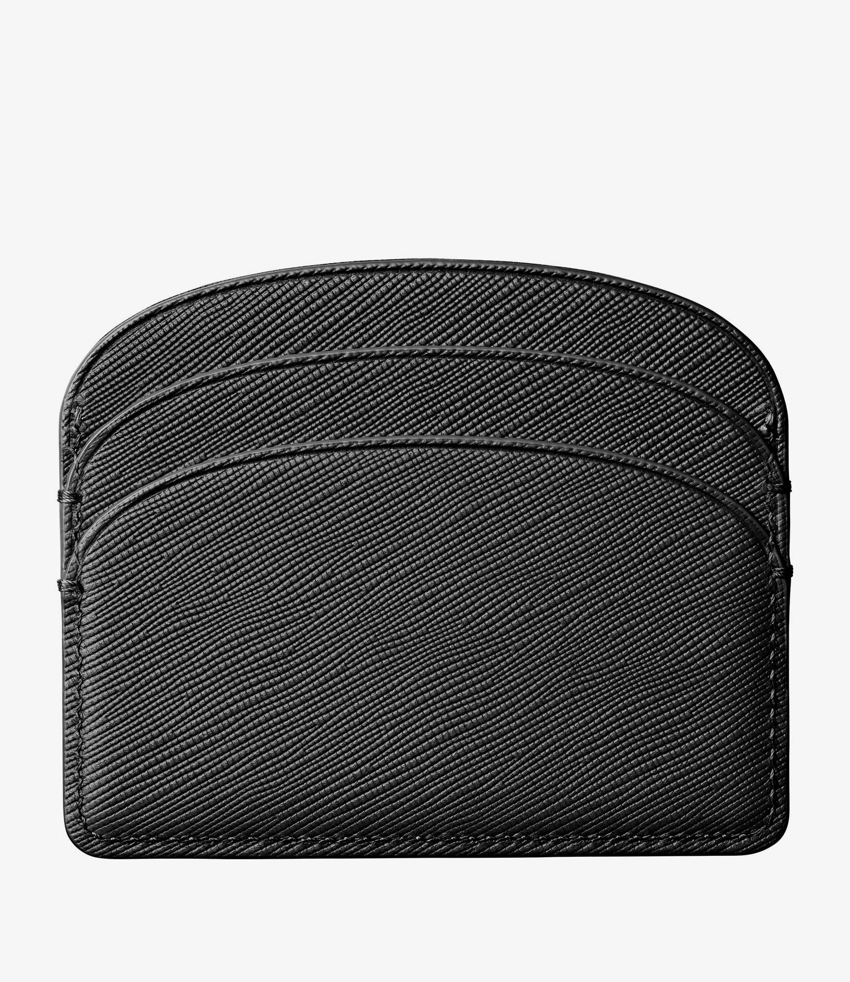 Demi-Lune cardholder - Calfskin leather - A.P.C. Accessories