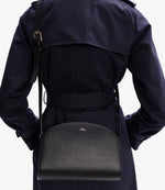 Demi-Lune bag - Grained leather - A.P.C. Accessories