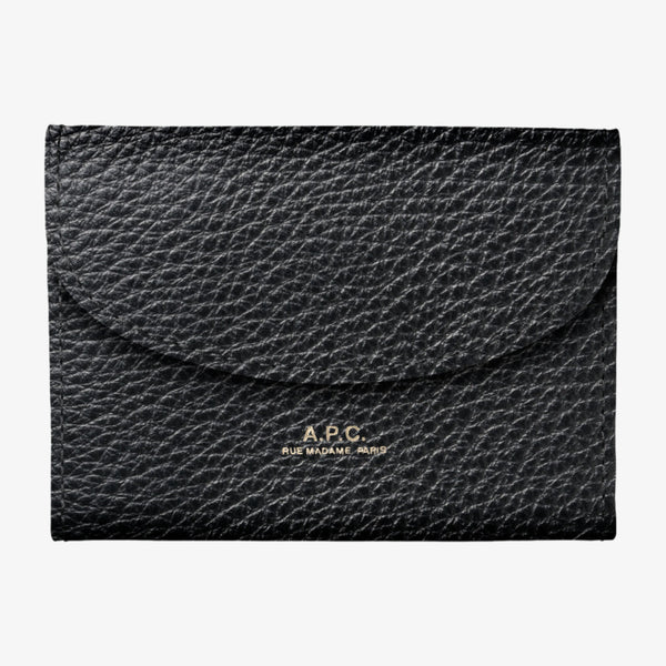 Genève business card holder - LZZ - Black