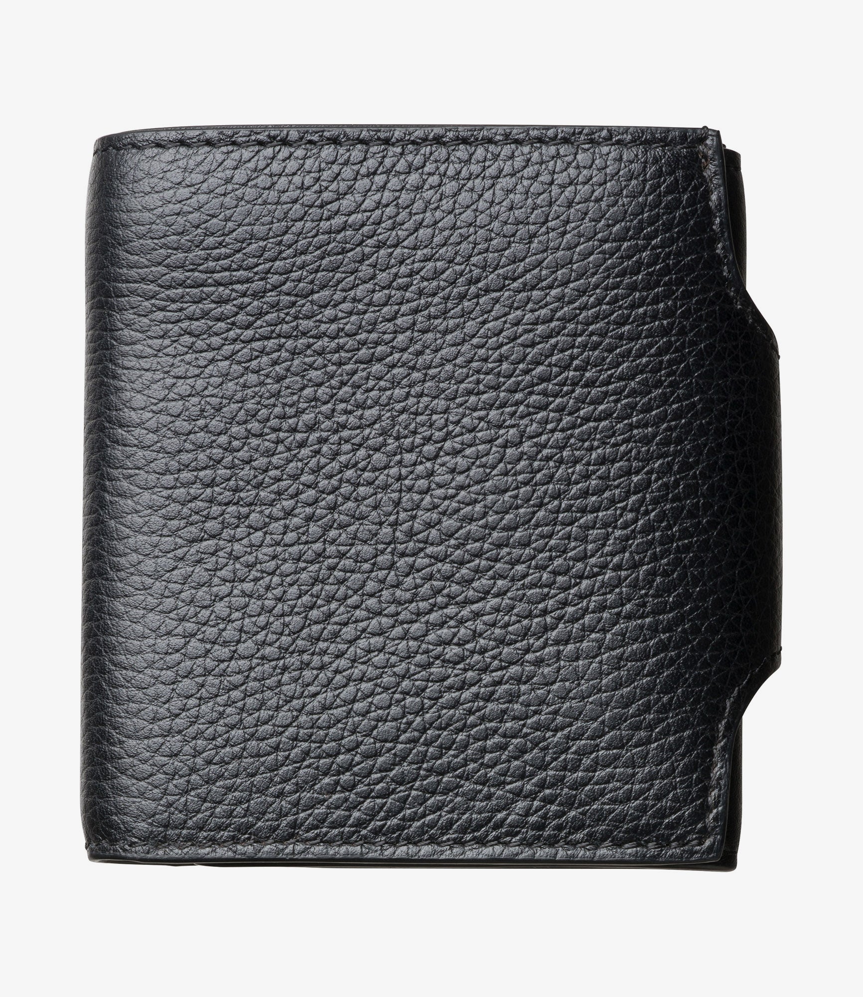 Charles trifold wallet | Smooth leather + grained leather