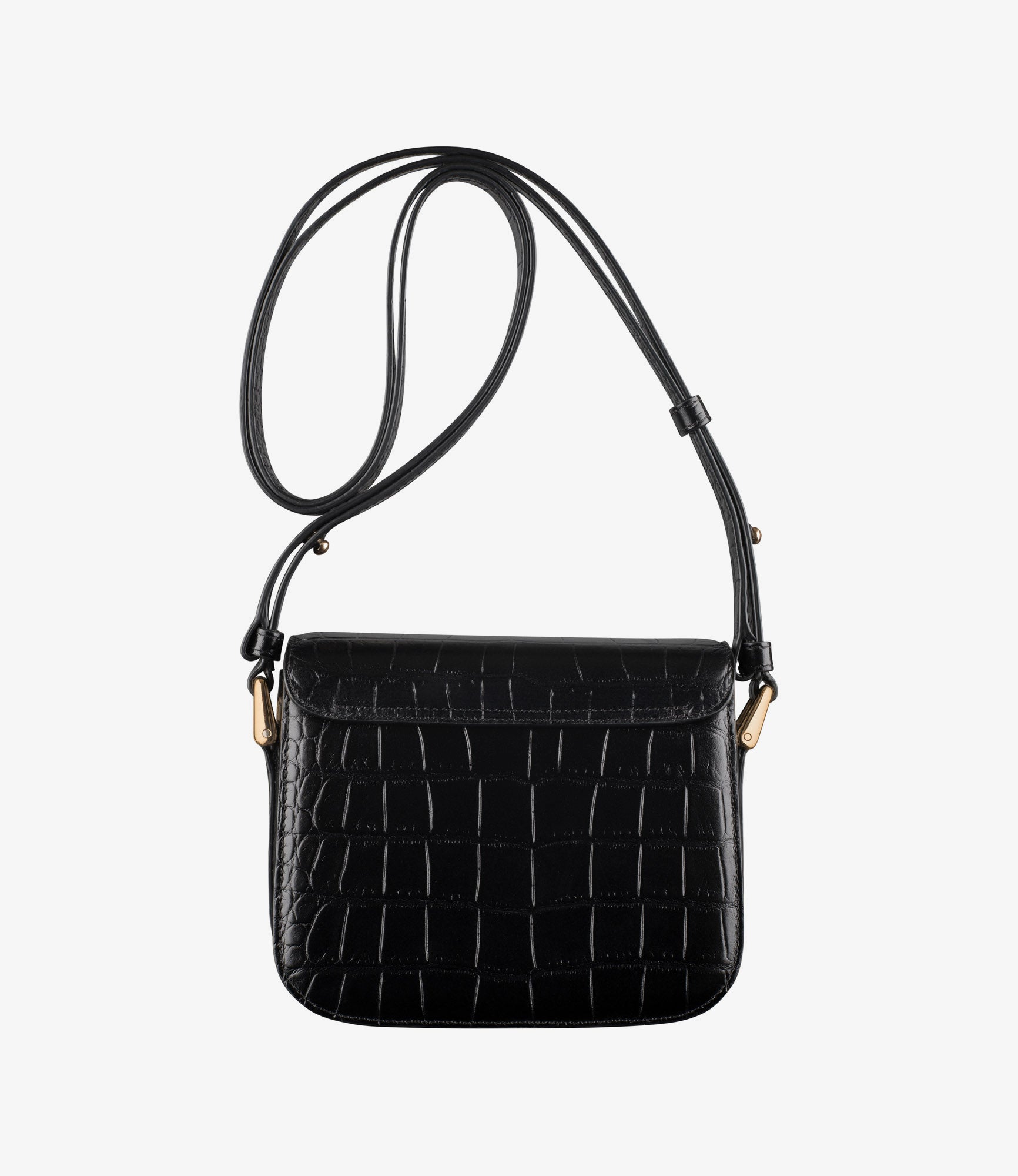 Grace Mini bag - Leather embossed in crocodile motif - A.P.C.