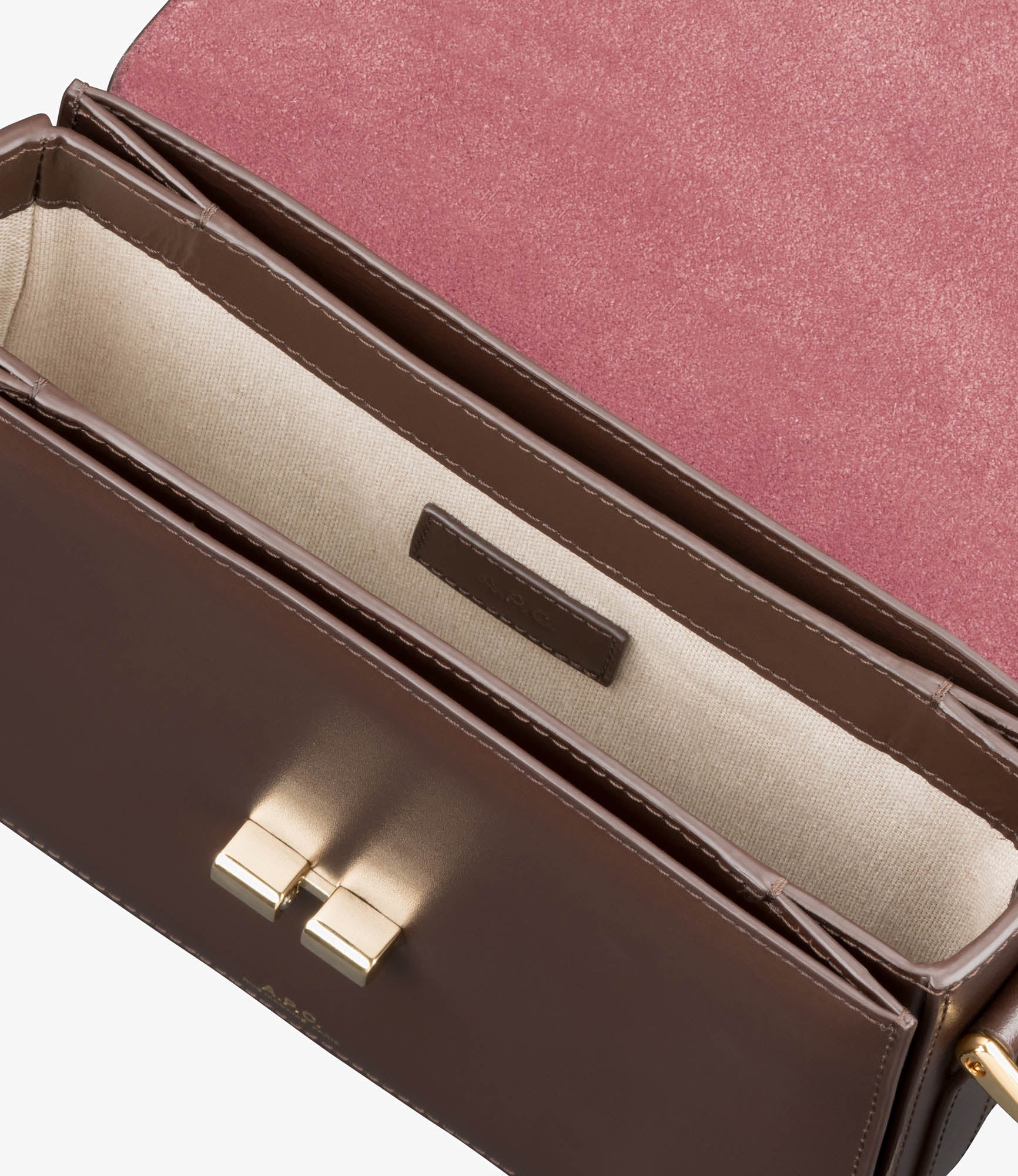 ★A.P.C.★ ブラウン Grace Accordeon カードケース A.P.C. Brown Grace Accordéon Card Holder - Bags - BeyondStyle