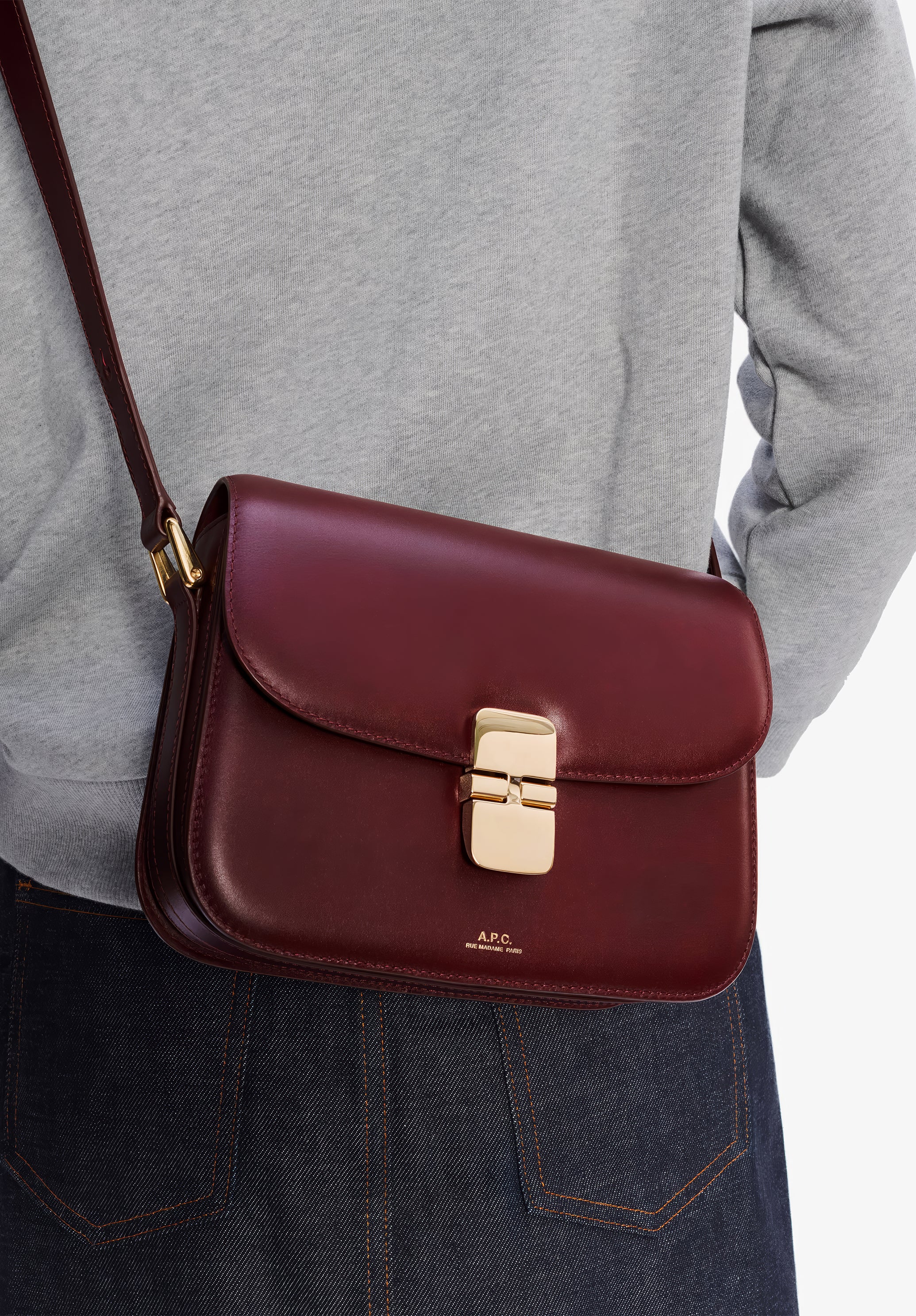 Small Grace bag | Smooth leather | A.P.C. Accessories