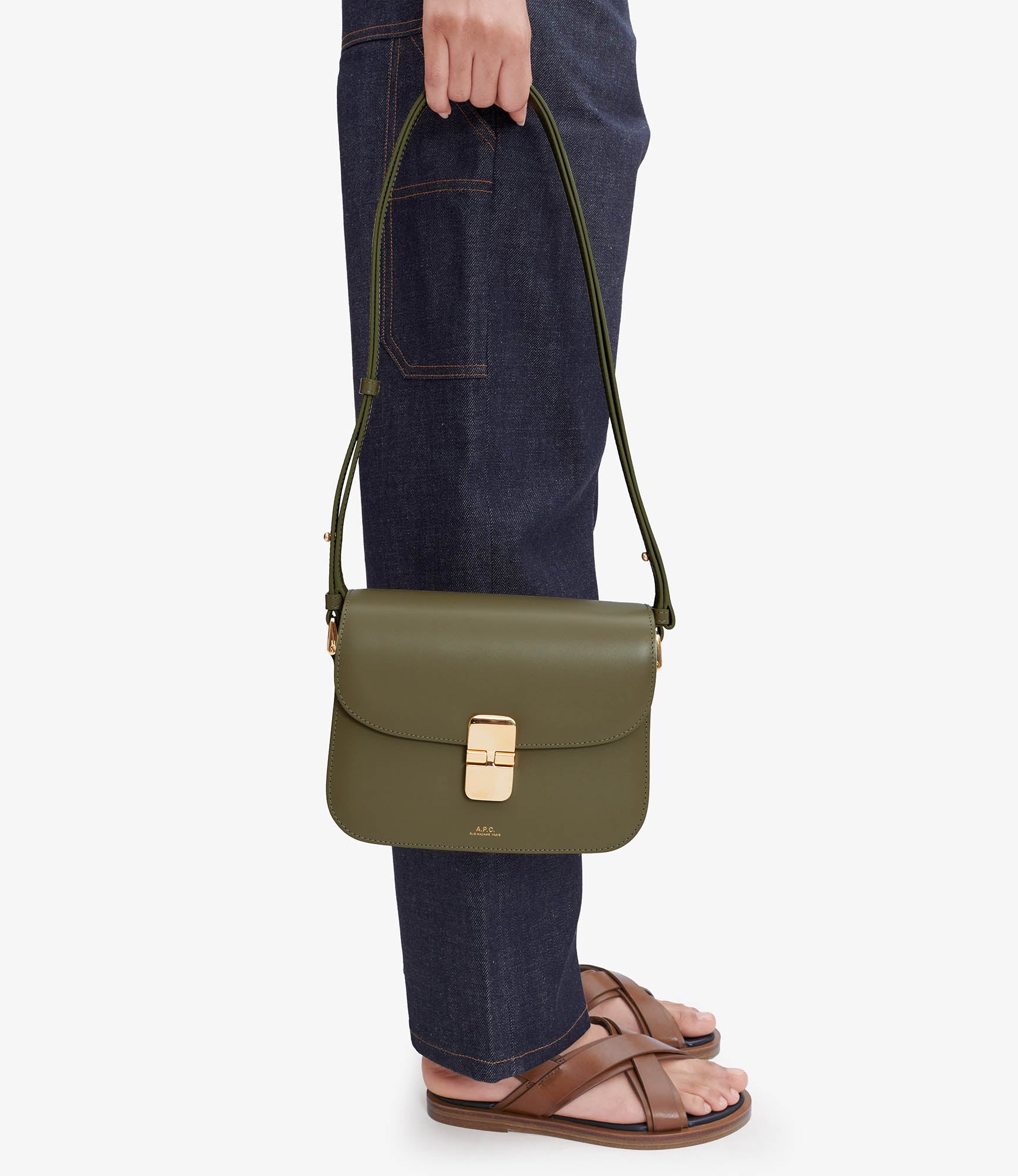 Grace Small bag | Smooth box leather | A.P.C. Accessories