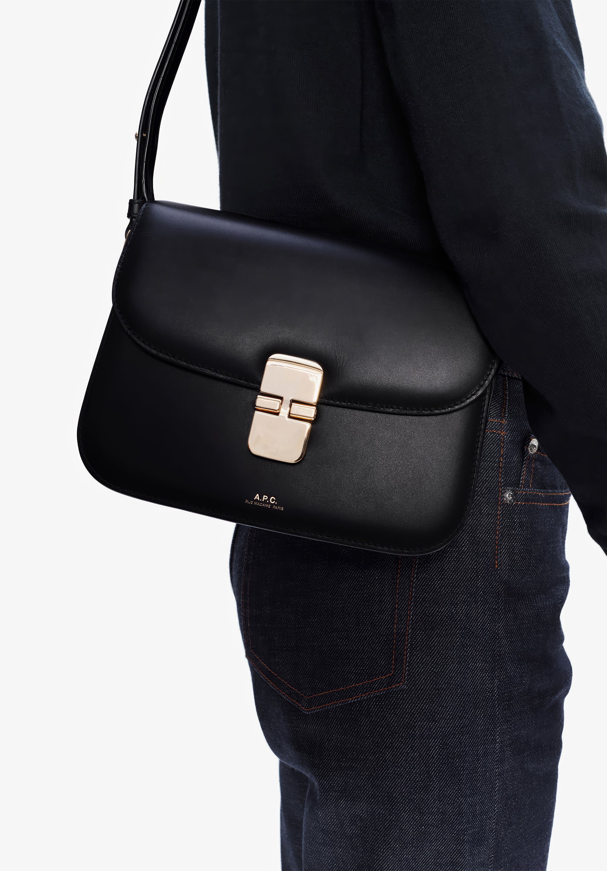 Small Grace bag | Smooth leather | A.P.C. Accessories