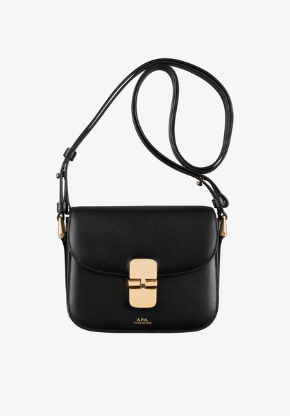 A.P.C. GRACE ミニバッグ　ブラック Grace mini bag - Smooth leather - A.P.C. Accessories