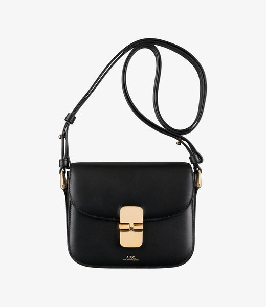 ショルダーバッグ・ポシェット A.P.C. Woman Crossbody bags Black PXBMWF61615 LZZ Grace mini bag - Smooth leather - A.P.C. Accessories