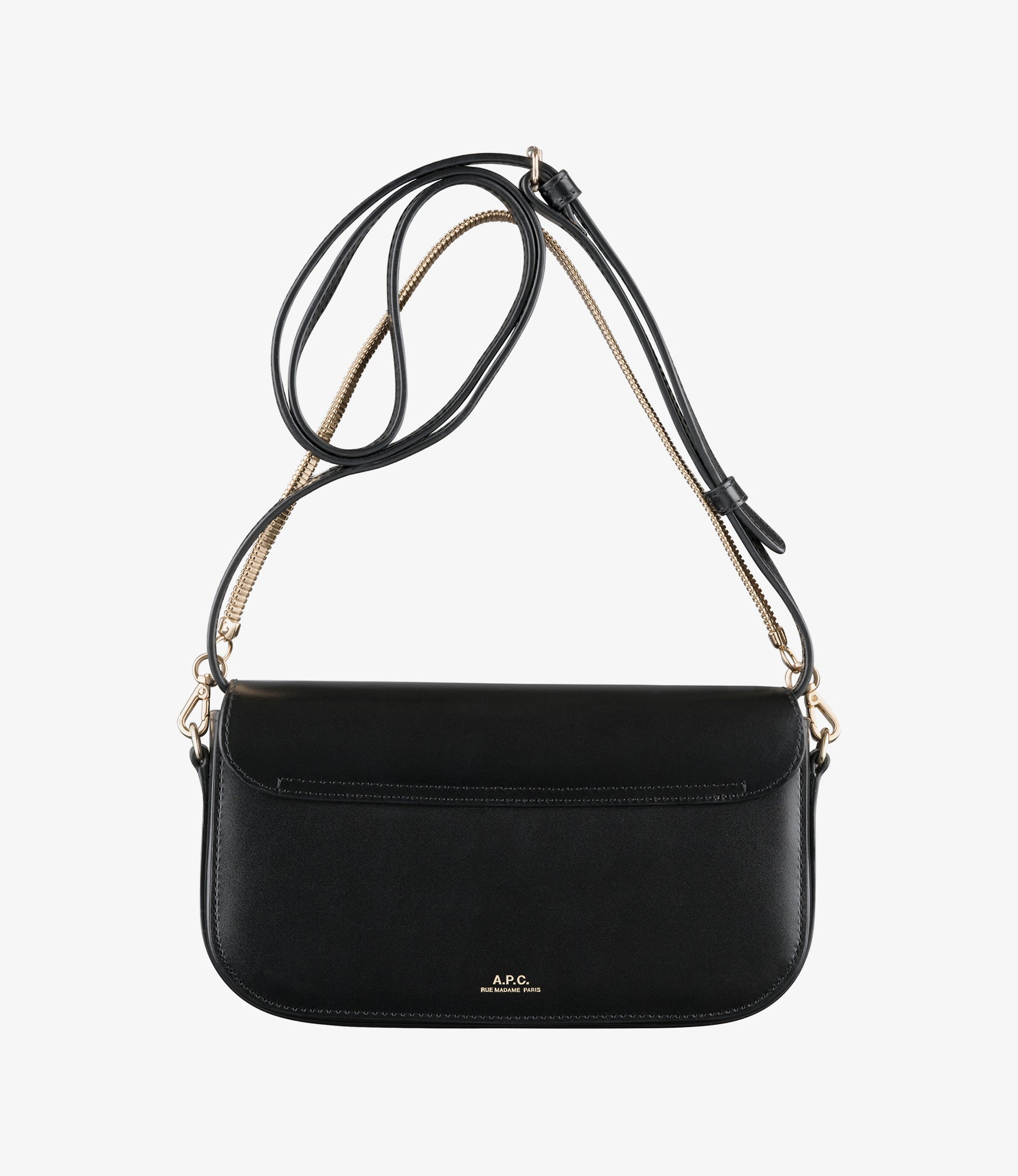 クラッチバッグ Market Clutche - A.P.C. - Synthetic - Black Grace Chaine clutch | Smooth box leather | A.P.C. Accessories
