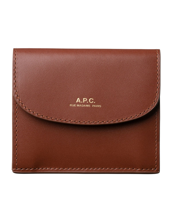 Genève trifold wallet - CAD - Nut brown