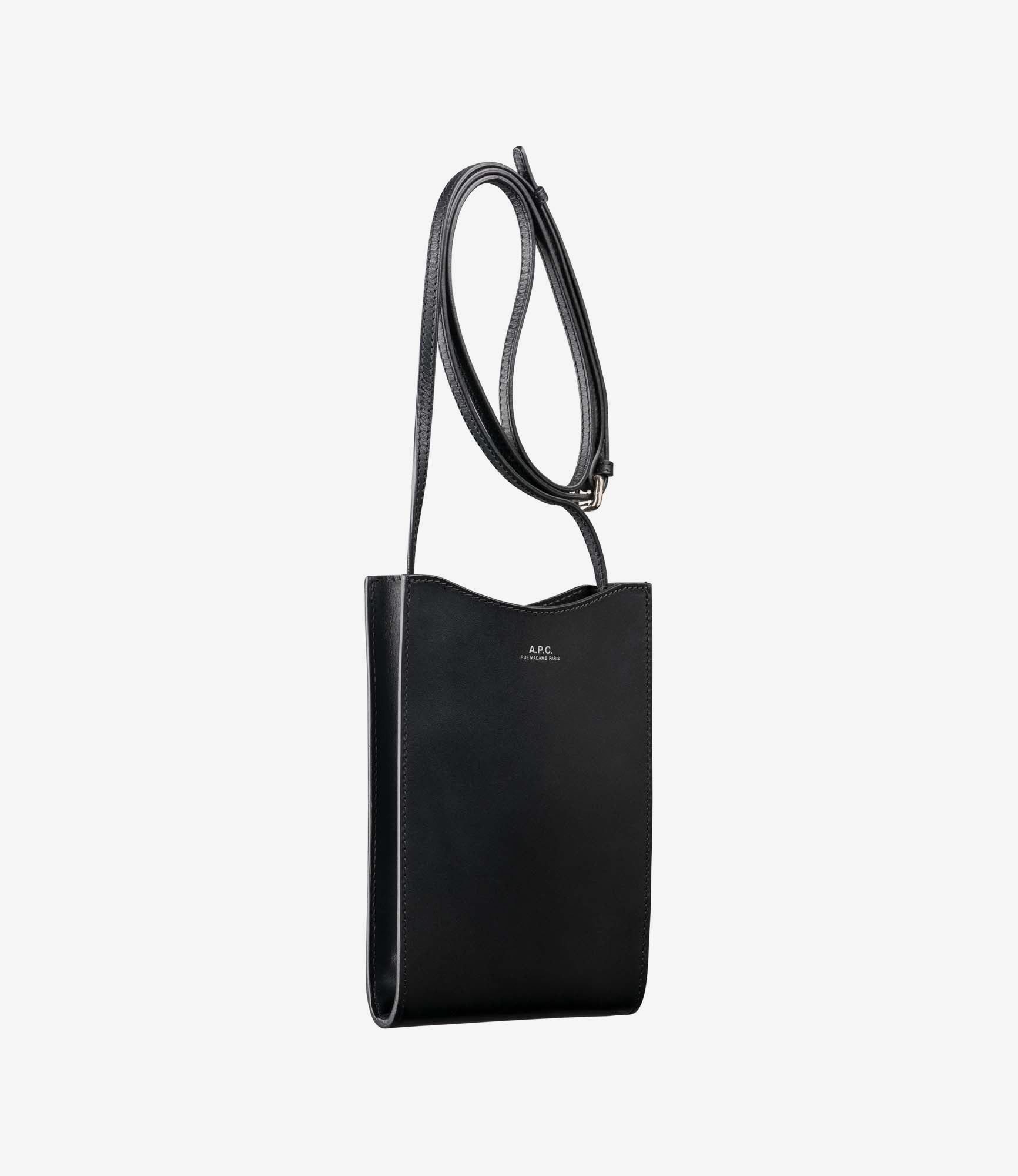 Jamie neck pouch - Smooth leather - A.P.C. accessories