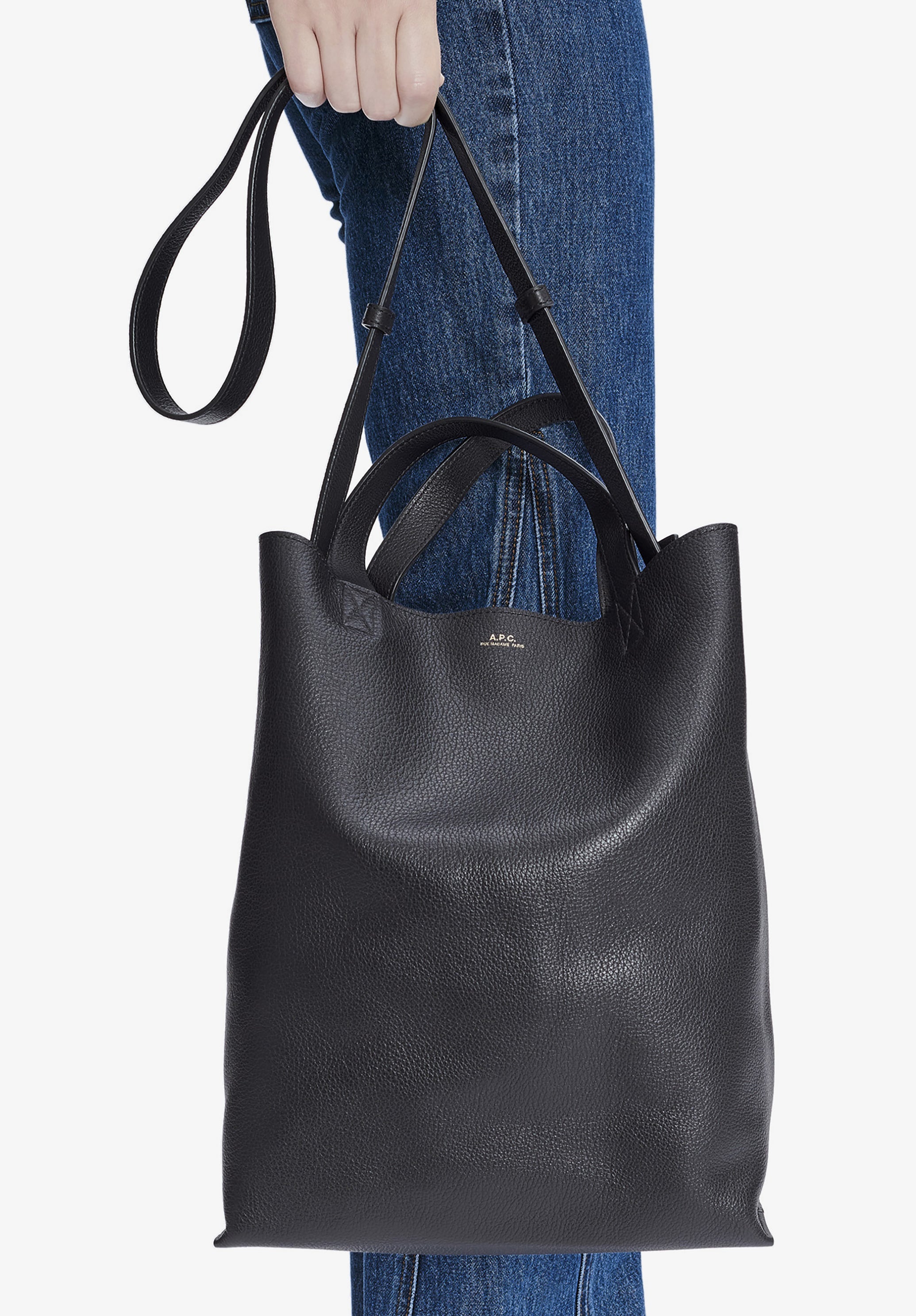 ☆極美品☆A.P.C. Cabas Maiko Tote Bag 牛革 Maiko Medium shopper tote – A.P.C.
