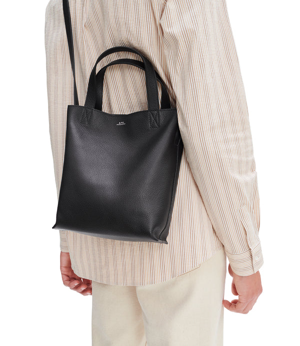 Maiko shopping bag - Grained leather | A.P.C. Accessories