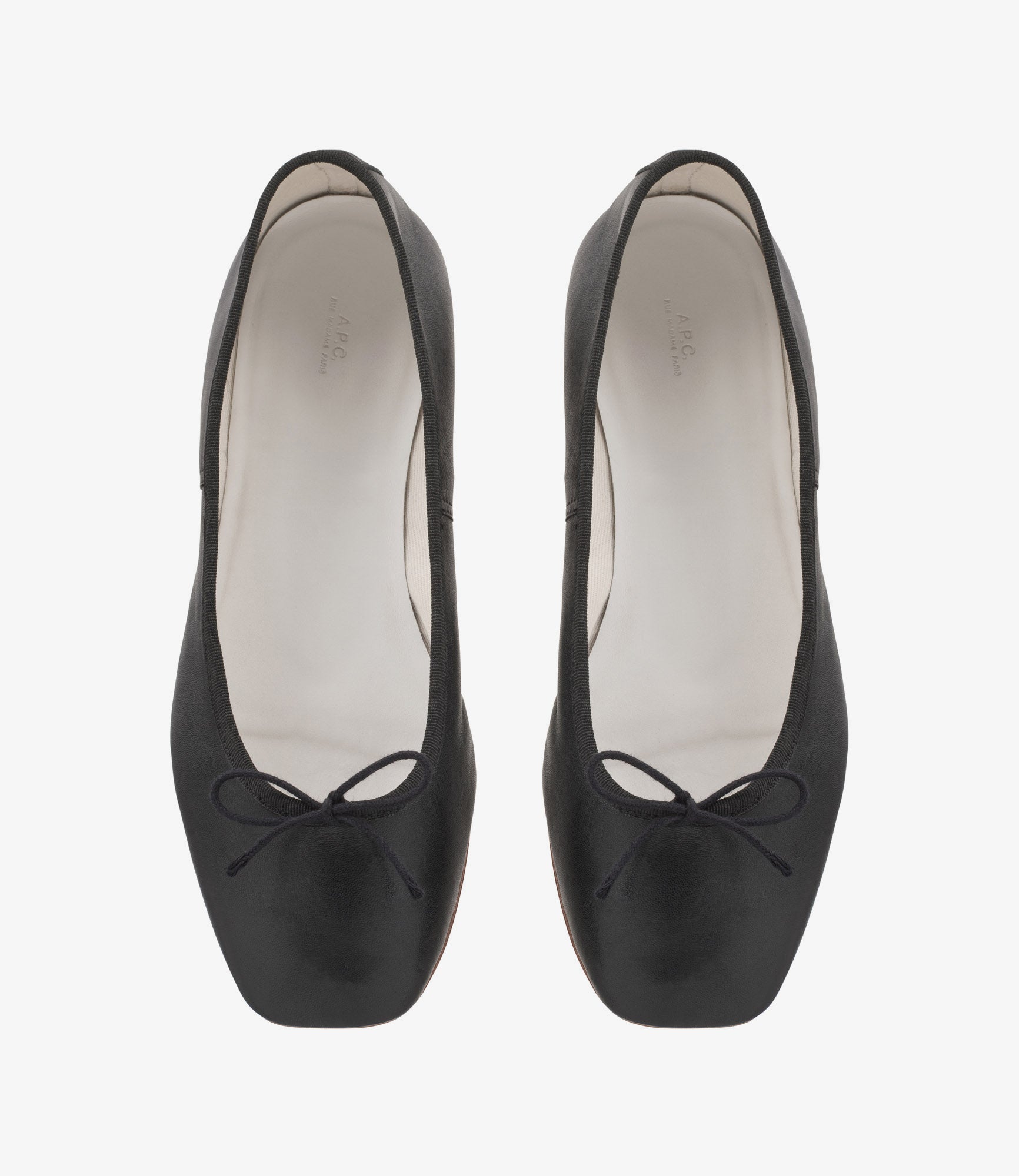 Leah ballet flats | Smooth Leather | A.P.C. Shoes and