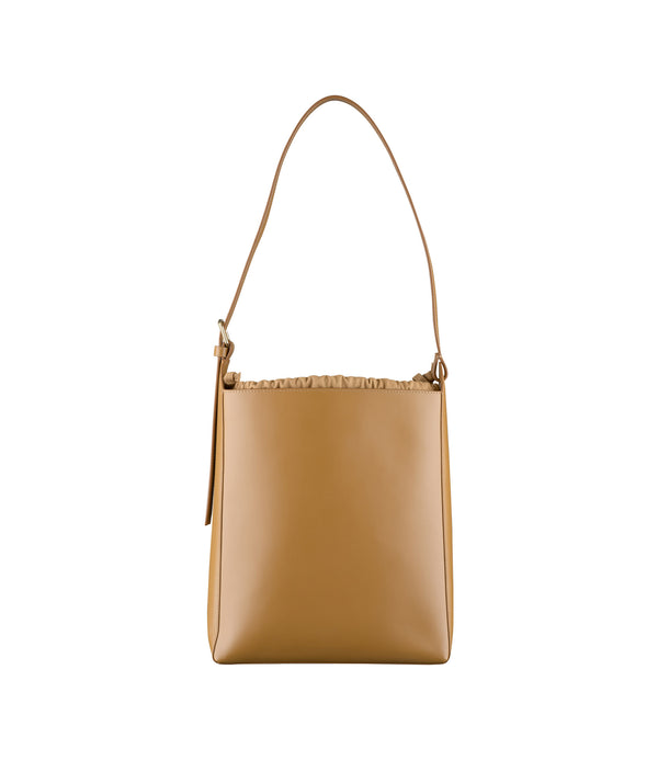 Virginie Baguette bag | Slightly trapeze-shaped baguette bag in smooth ...