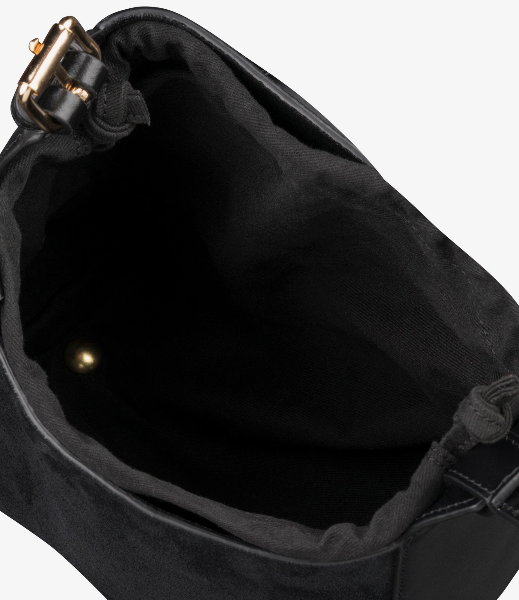 【関税&送料込】A.P.C. Black Leather Virginie Handbag Virginie bag | Trapeze-shaped bag in smooth leather