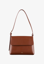 Virginie Flap bag | Smooth box leather | A.P.C. Accessories
