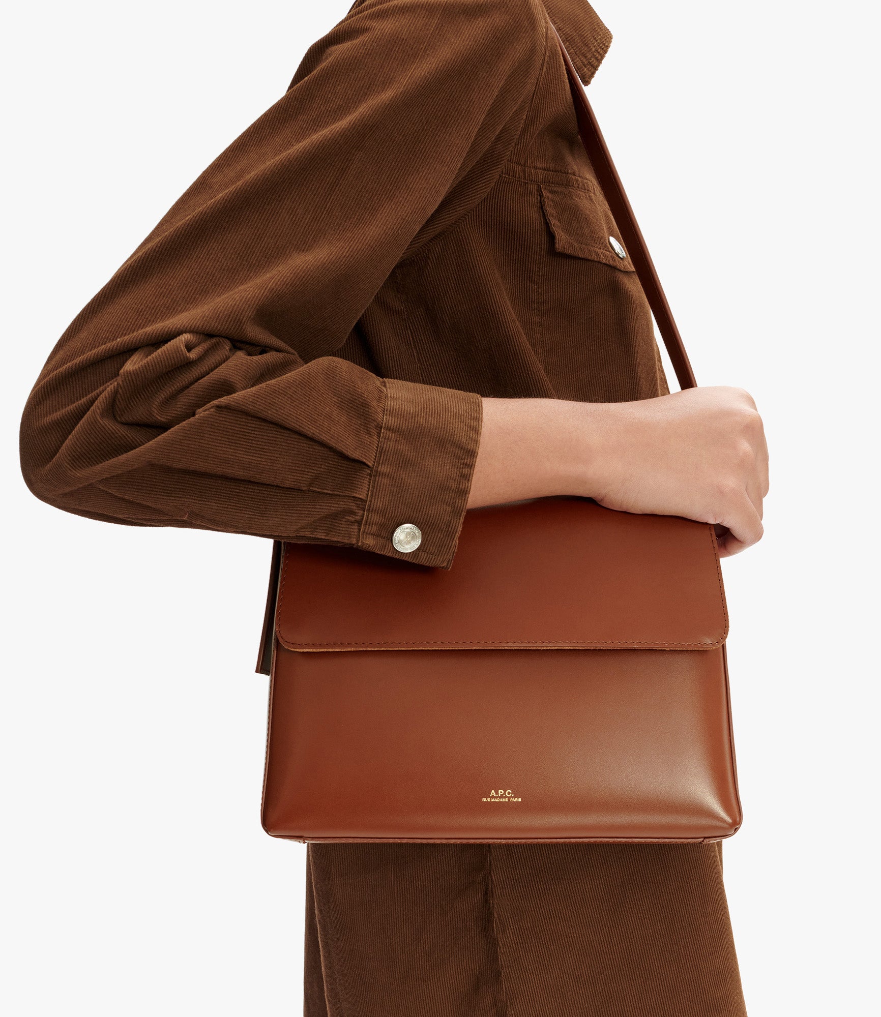 【関税込み】A.P.C. グリーン Virginie Box バッグ Virginie ボックスバッグ｜バッグ｜A.P.C. | アーペーセー日本