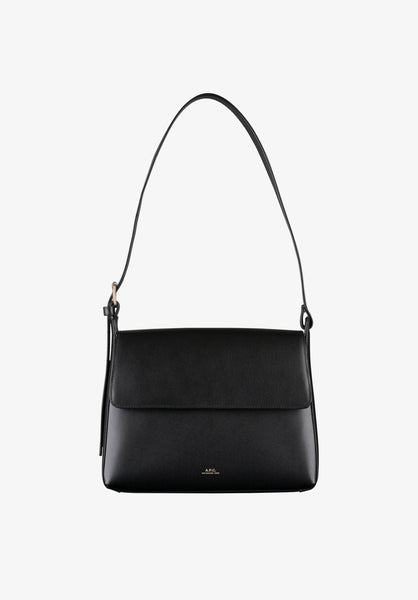 Virginie Flap bag | Smooth box leather | A.P.C. Accessories