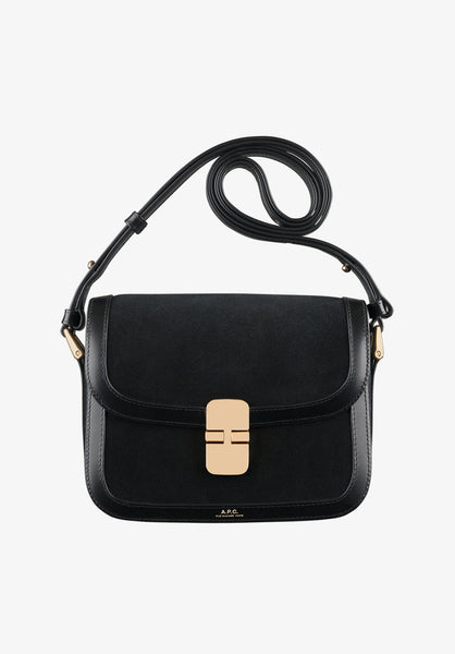 Grace Small bag | Suede calfskin and smooth leather | A.P.C.