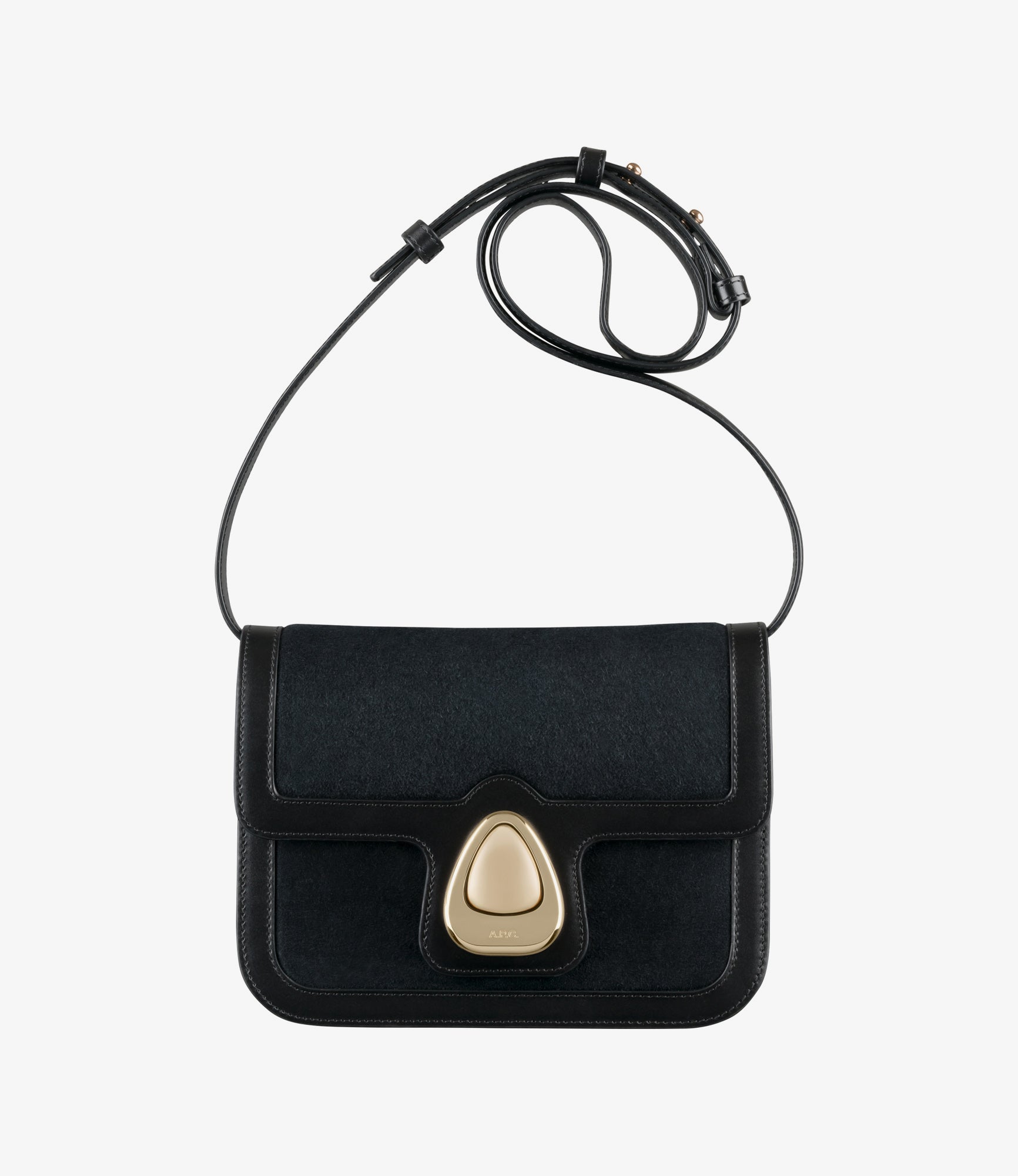 【関税・送料込み】A.P.C. Leather Small Astra Crossbody Bag A.P.C. - Astra leather small bag Saddle Brown - The Corner