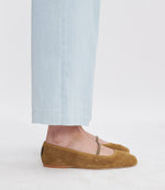 Swan ballet flats