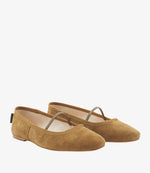 Swan ballet flats