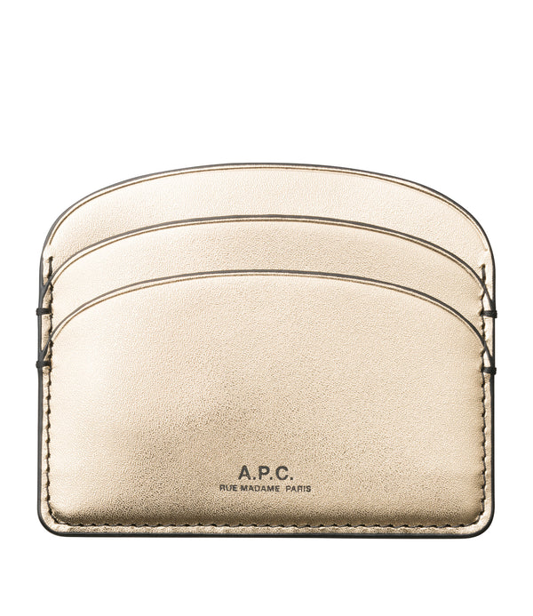 Demi-Lune cardholder - RAA - Goldtone