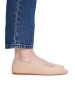 Swan ballet flats