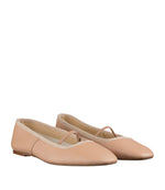 Swan ballet flats
