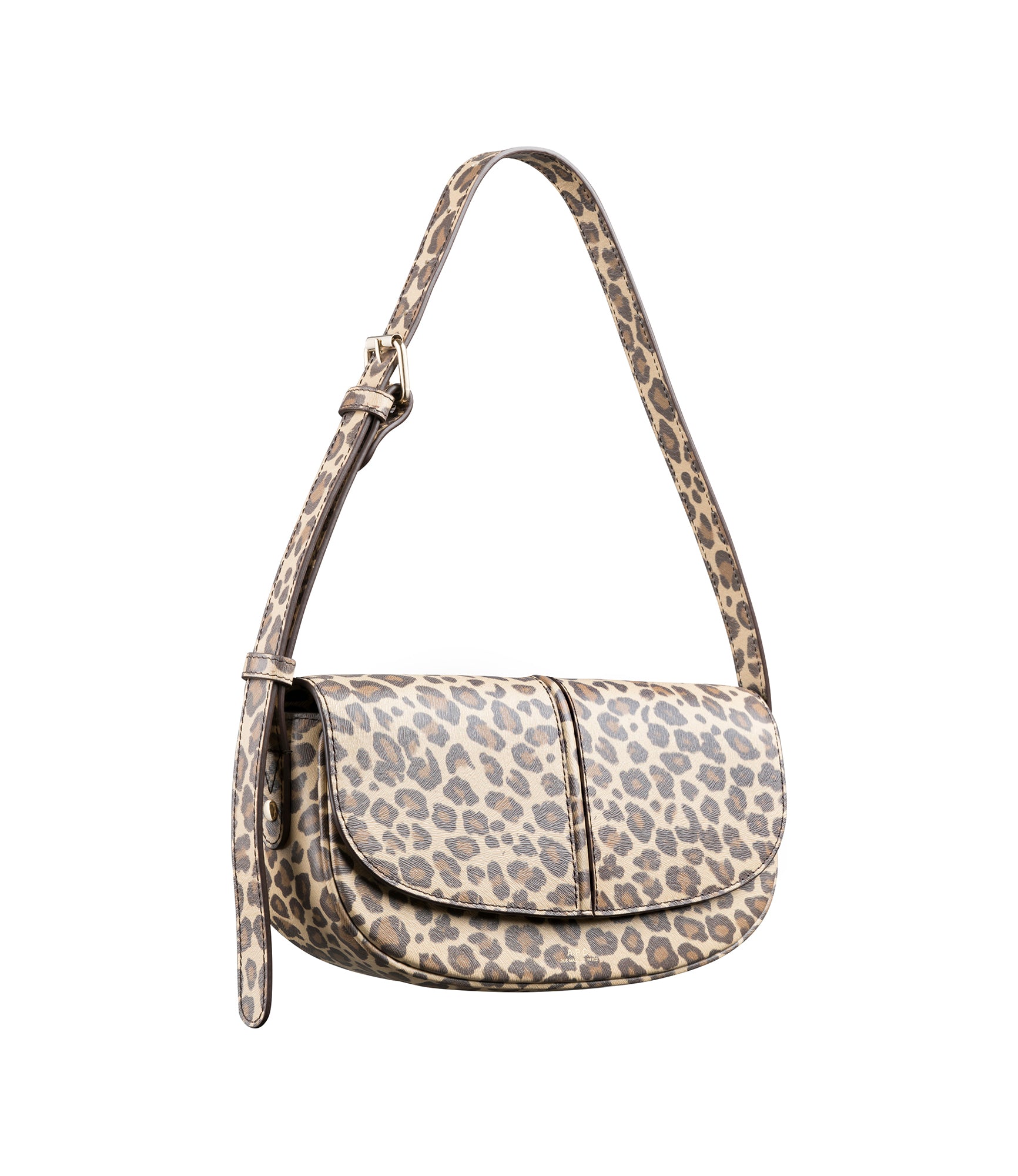 Betty Shoulder bag | Leopard-print leather | A.P.C. Accessories