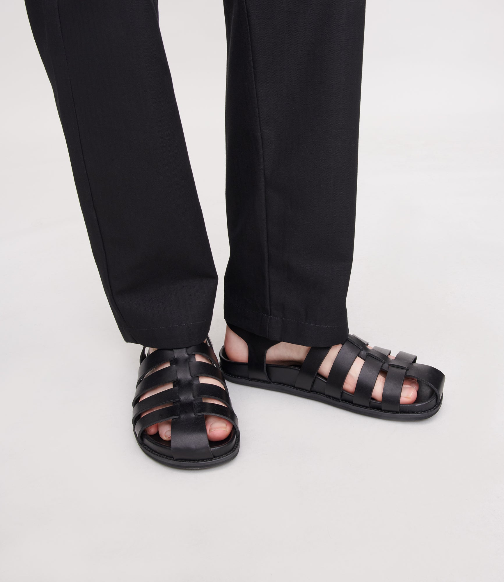 Fishmerman H sandals | 100% cowhide leather | A.P.C. Accessories