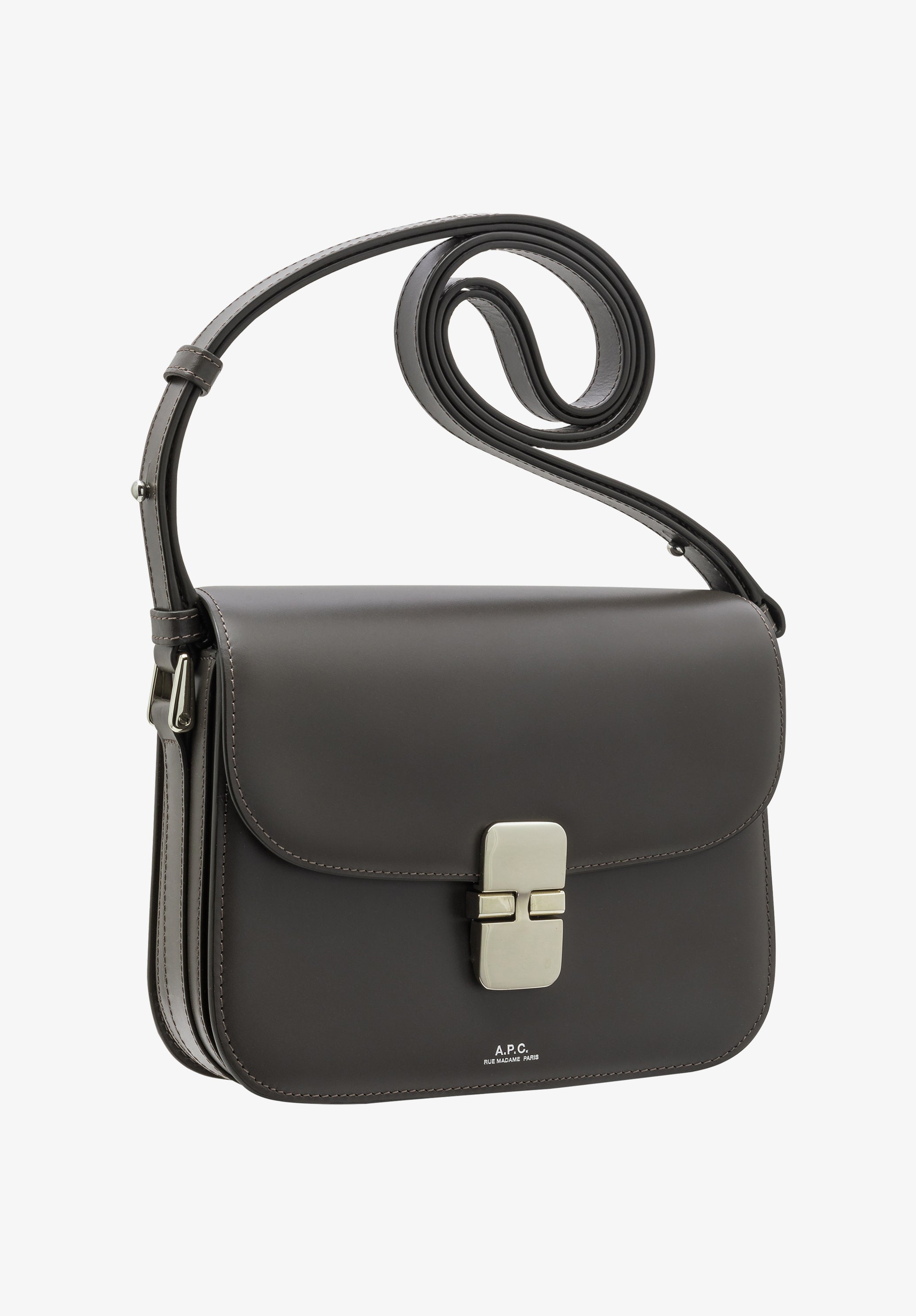A.P.C. GRACE Small ブラック ショルダーバッグ A.P.C. Mini Grace Shoulder Bag | Black | FARFETCH