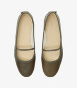 Swan ballet flats