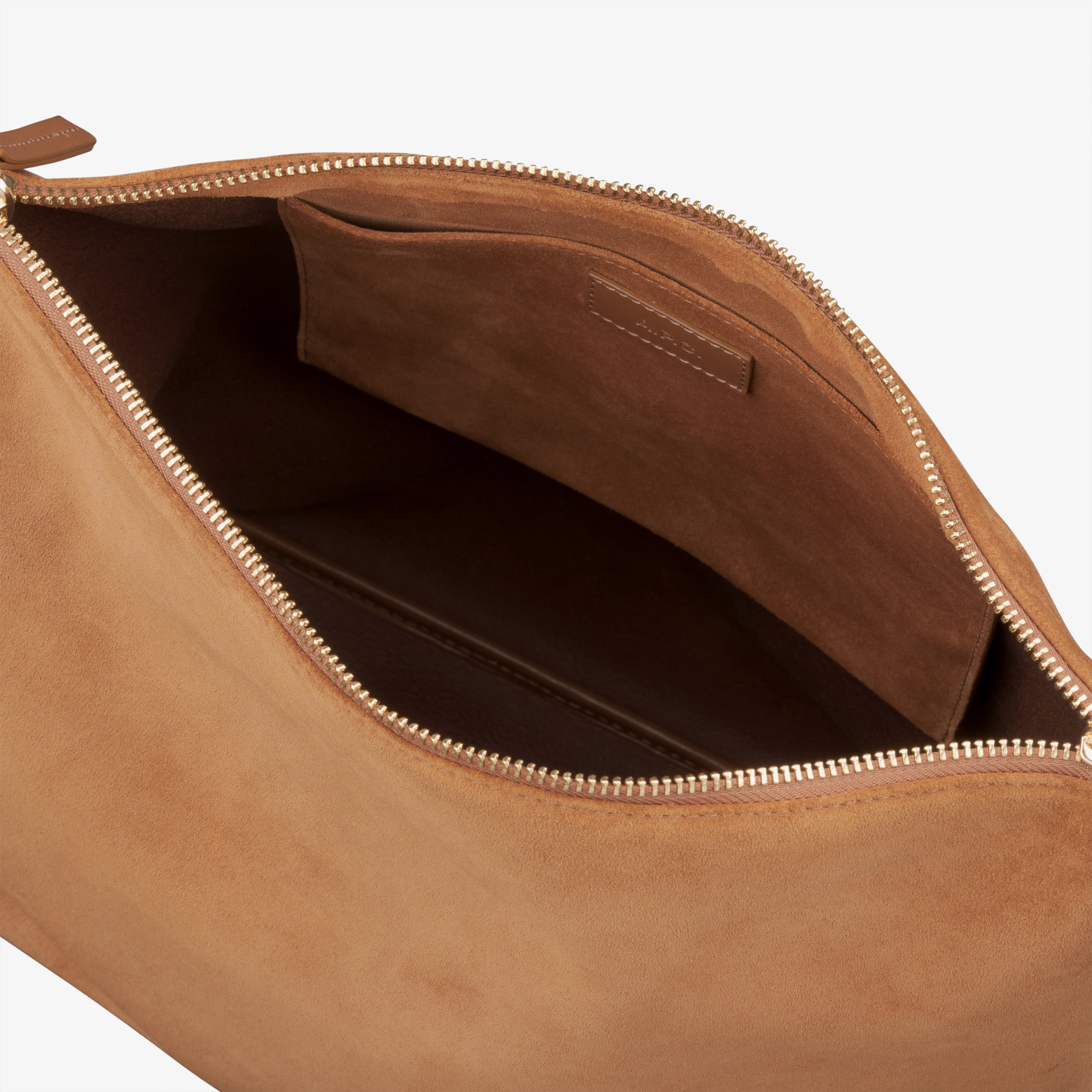 Vera bag | Suede calfskin and smooth leather | A.P.C. Accessories