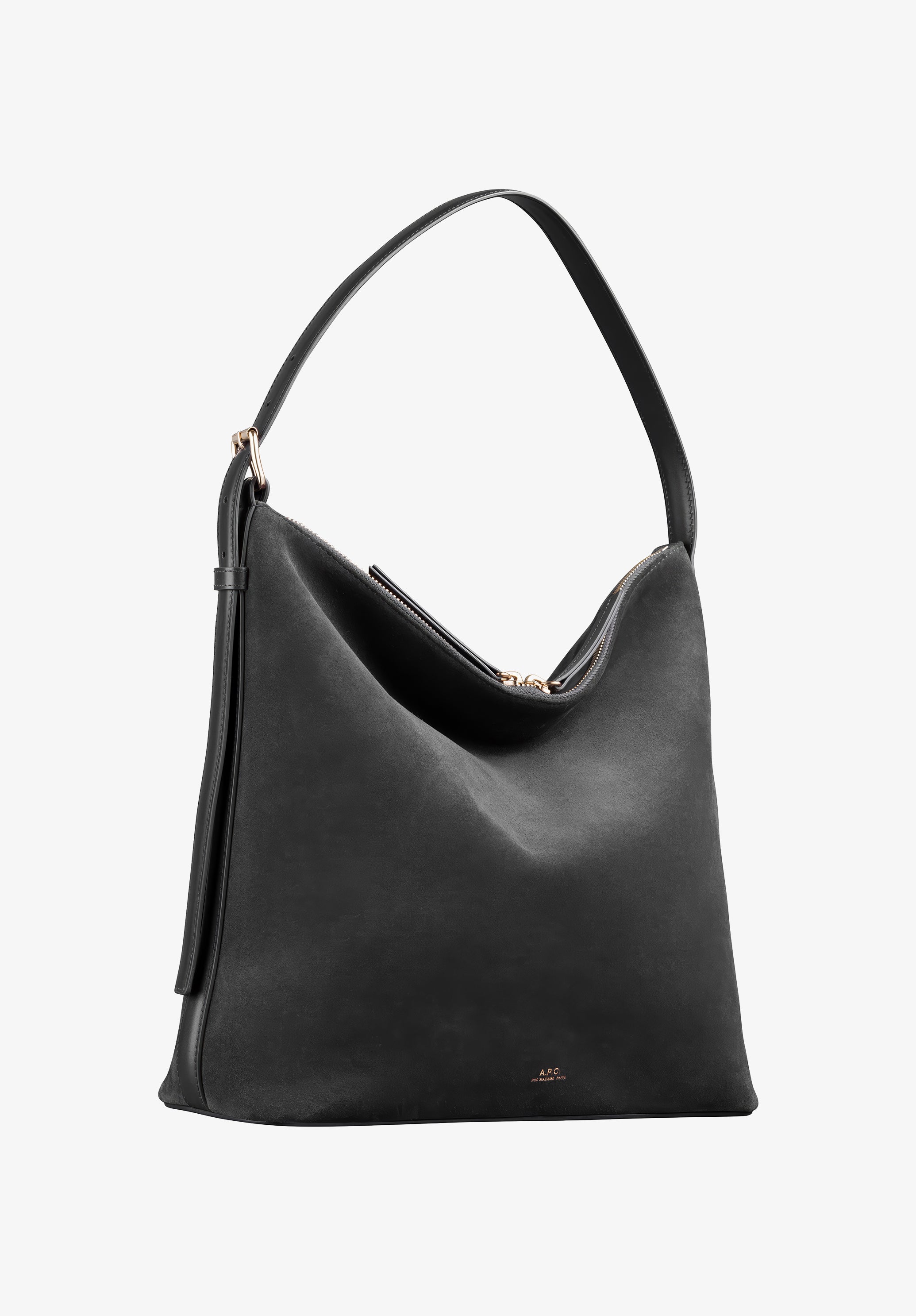 Vera bag | Suede calfskin and smooth leather | A.P.C. Accessories