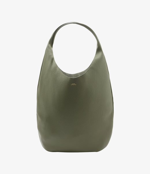 トートバッグ A.P.C. FW25 LE NEIGE TOTE (F67008PXCBC CAV) Le Neige Bag | Grained leather | A.P.C. Accessories