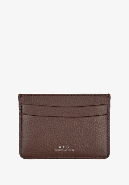 André cardholder | 100% cowhide leather | A.P.C. Accessories