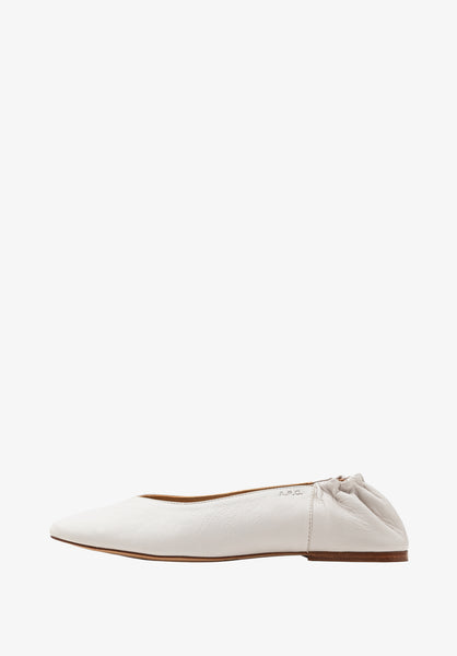 A.P.C. | Square-Toe Leather Ballet Flats | Shoes