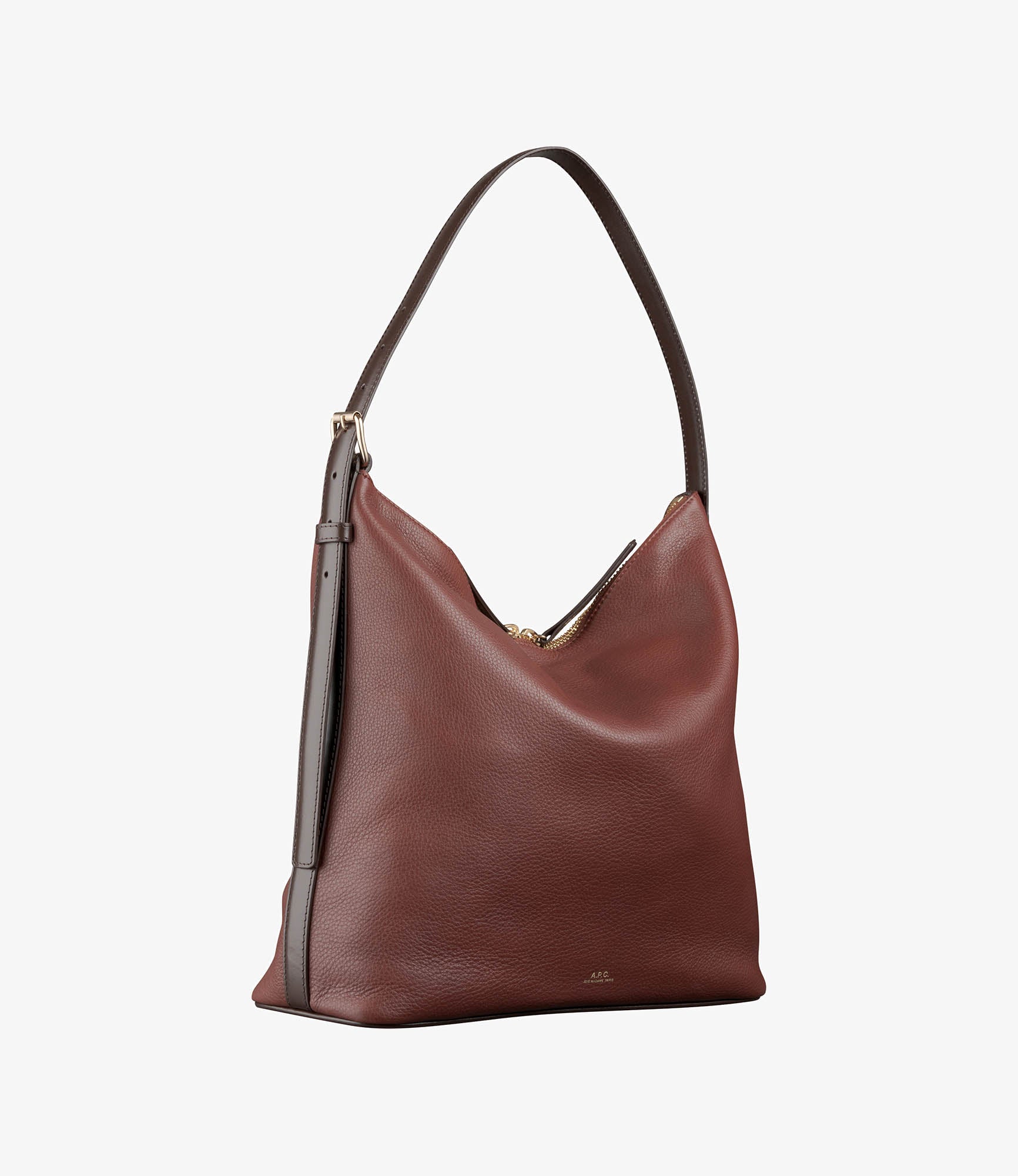 Vera bag | Grained leather and smooth leather | A.P.C.