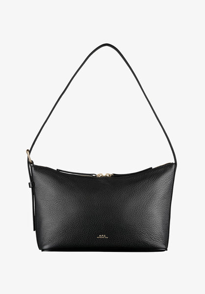 Vera Shoulder bag | Grained leather and smooth leather | A.P.C.