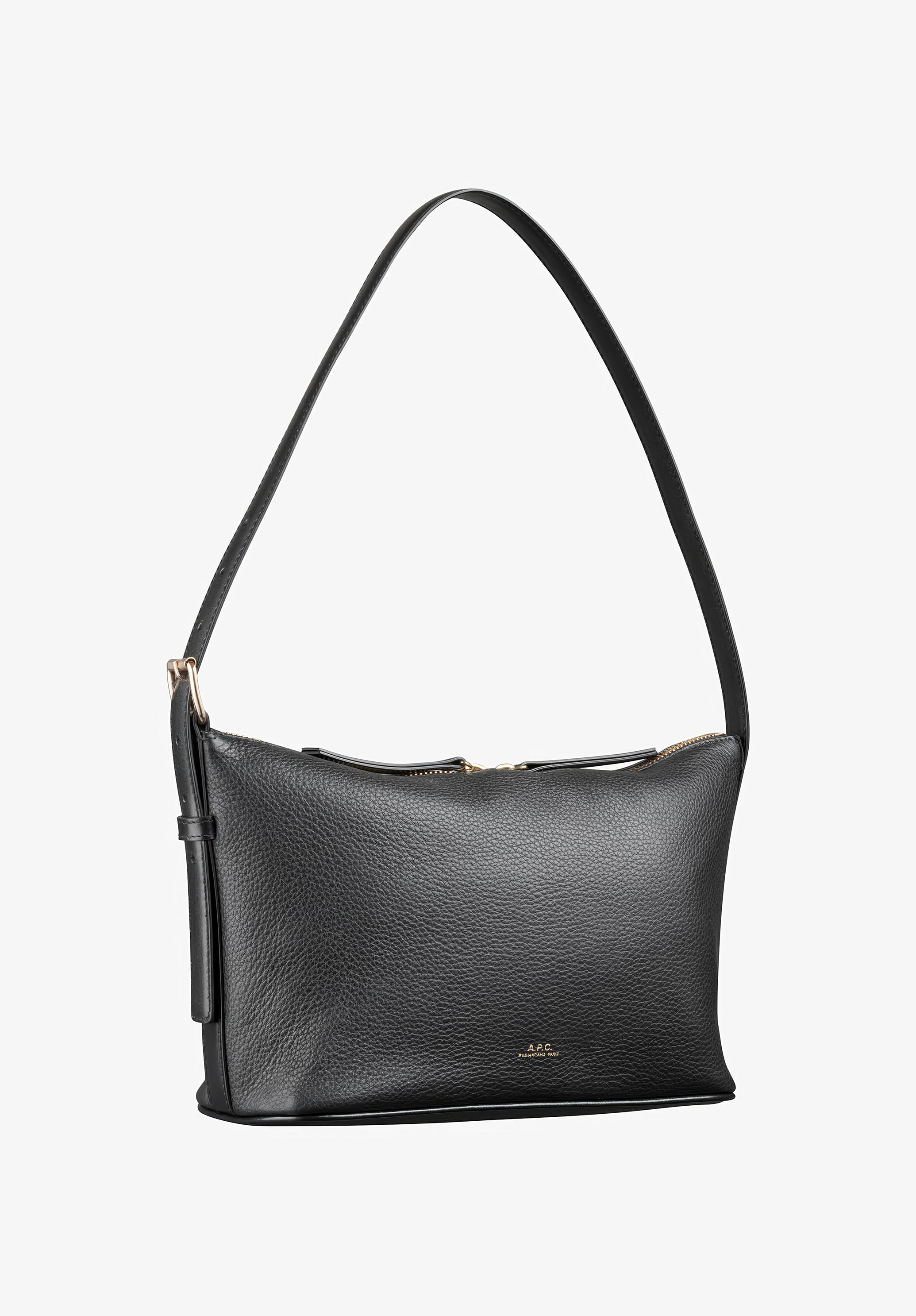 Vera Shoulder bag | Grained leather and smooth leather | A.P.C.
