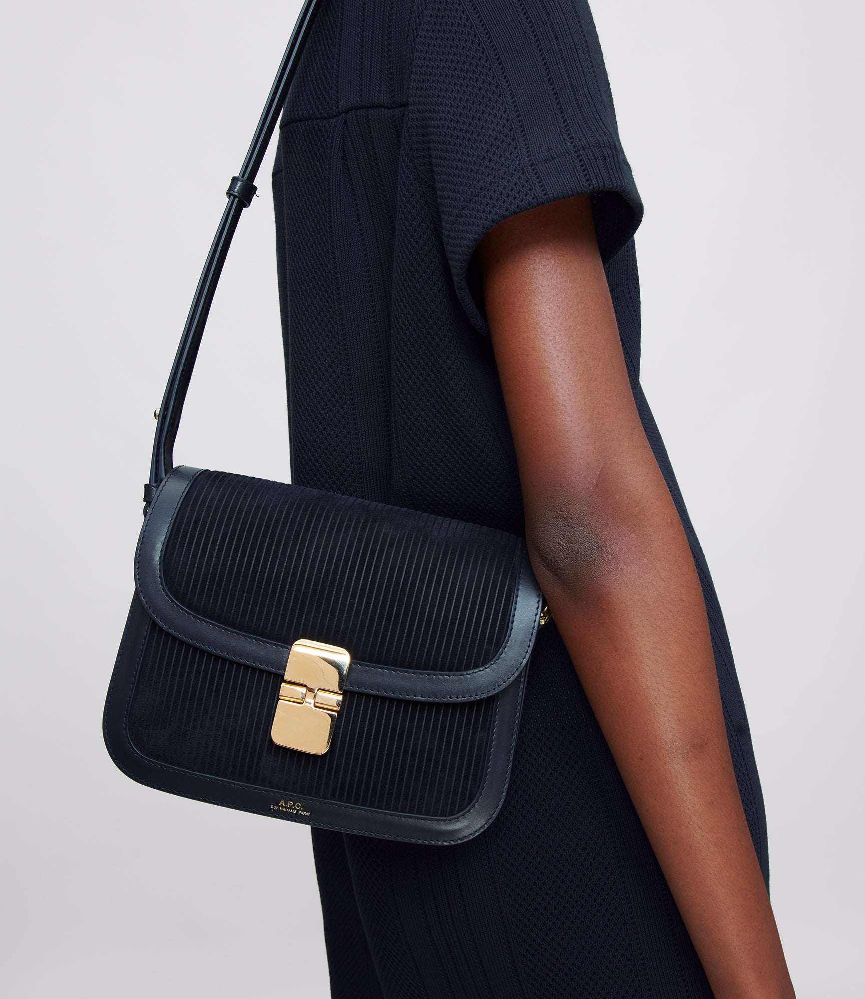 バッグ・カバンその他 A.P.C. Woman Mini bag Navy PXBMWF61413 IBB Grace Small bag | A.P.C.